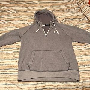 Half Zip Pull Over Hoodie. Size M
